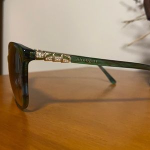 Genuine Bulgari  Serpenti Aqua Green fantasy sunglasses